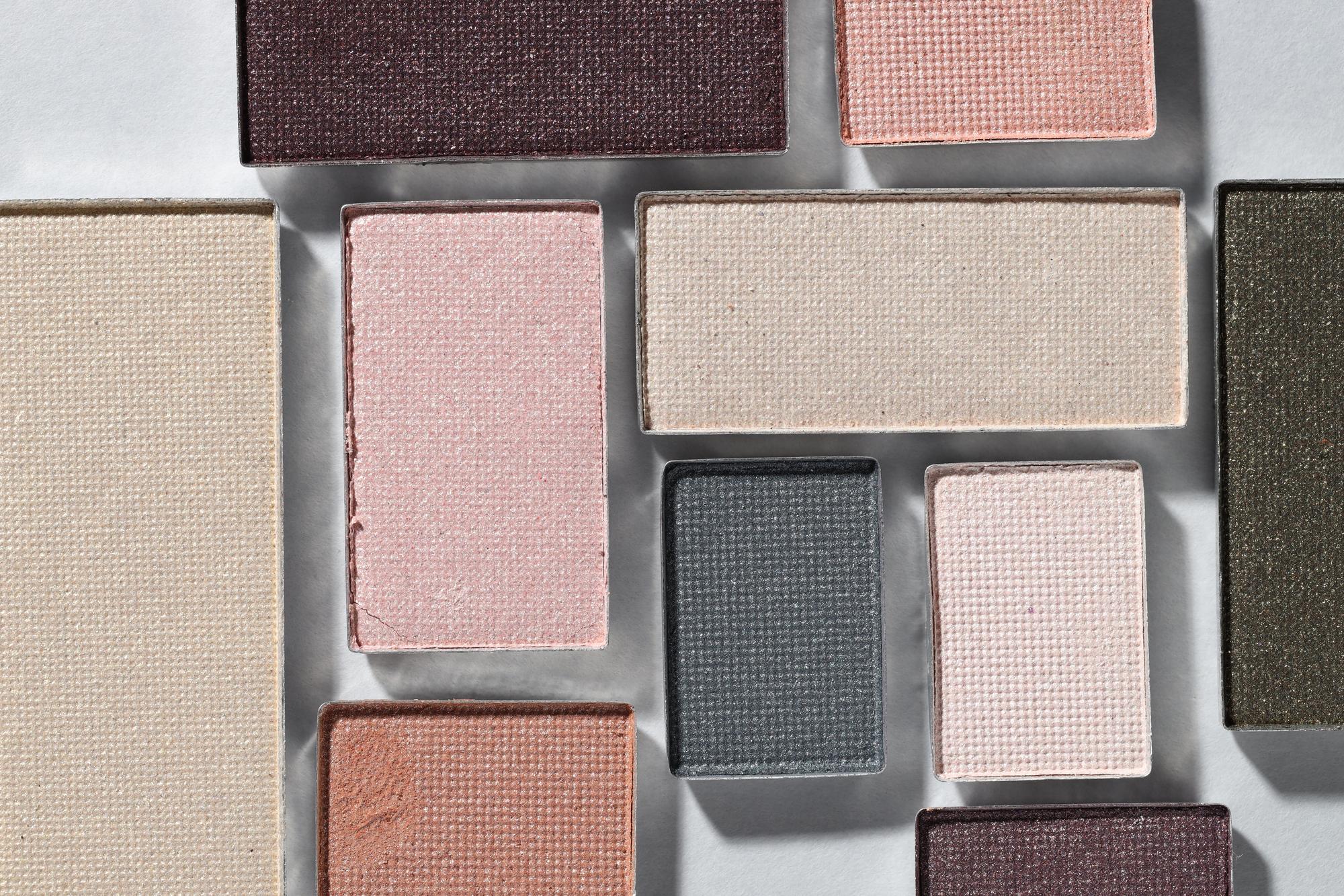 sample swatches of thread and fabric